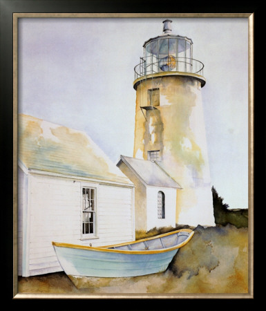 Island Lighthouse by Eileen Catbagan Pricing Limited Edition Print image