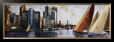 Arriving At Manhattan by Marti Bofarull Pricing Limited Edition Print image