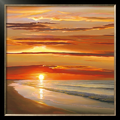 Sunset On The Water by Dan Werner Pricing Limited Edition Print image