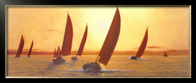 Sailing, Sailing by Diane Romanello Pricing Limited Edition Print image