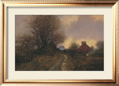 Autumn Bonfire by Raymond Knaub Pricing Limited Edition Print image