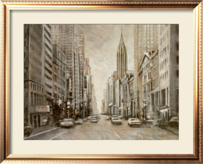 To The Chrysler Building by Matthew Daniels Pricing Limited Edition Print image