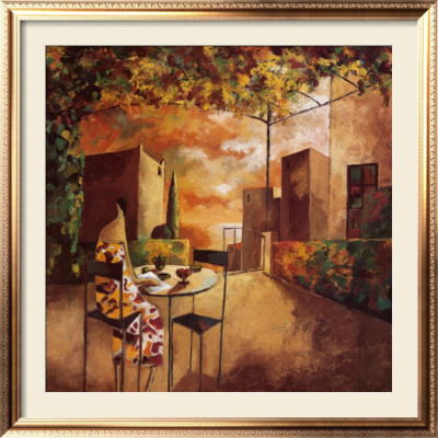 Cafe Al Jardi by Didier Lourenco Pricing Limited Edition Print image