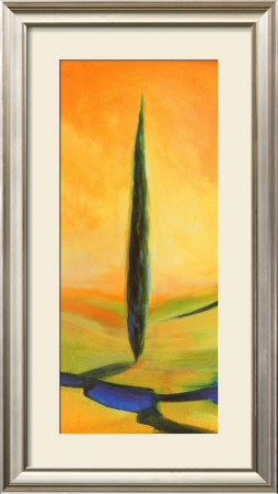 Tuscan Landscape, Right Panel by Alfred Gockel Pricing Limited Edition Print image