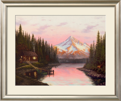 Cozy Cabin by Mel Mcrobert Pricing Limited Edition Print image