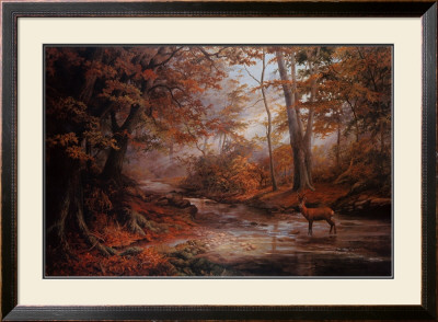 Woodland Stream by Elizabeth Halstead Pricing Limited Edition Print image