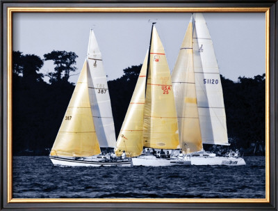 Race At Annapolis I by Alan Hausenflock Pricing Limited Edition Print image