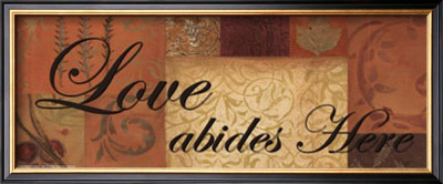 Love Abides Here by Smith-Haynes Pricing Limited Edition Print image