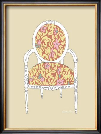 Decorative Chair I by Chariklia Zarris Pricing Limited Edition Print image