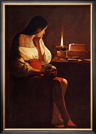 La Madeleine Terff by Georges De La Tour Pricing Limited Edition Print image