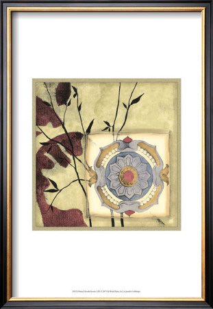 Printed Moonlit Rosette I by Jennifer Goldberger Pricing Limited Edition Print image