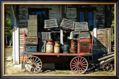 Old Wagon Still Life by Bruce Morrow Pricing Limited Edition Print image