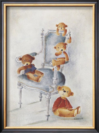 A L'assaut Du Fauteuil by Joelle Wolff Pricing Limited Edition Print image