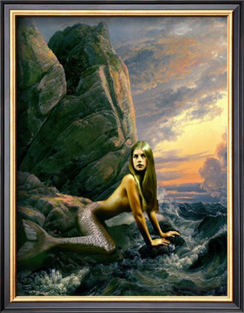 The Mermaid by Howard David Johnson Pricing Limited Edition Print image