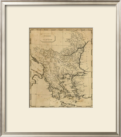 Turkey In Europe, C.1812 by Aaron Arrowsmith Pricing Limited Edition Print image