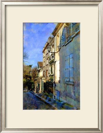 Hillside Windows, Paris, France by Nicolas Hugo Pricing Limited Edition Print image
