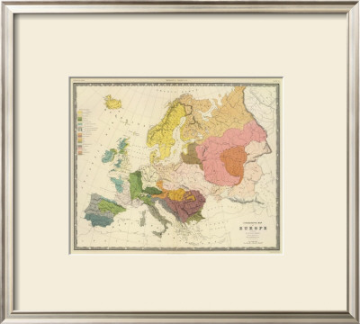 Ethnographic, Europe, C.1856 by Gustaf Kombst Pricing Limited Edition Print image