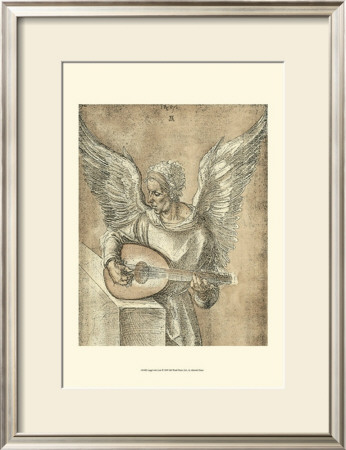Angel With Lute by Albrecht Dürer Pricing Limited Edition Print image