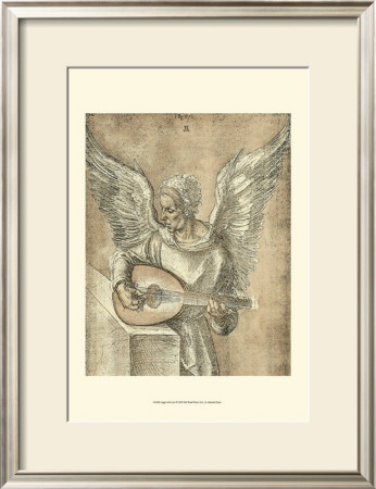 Angel With Lute by Albrecht Durer Pricing Limited Edition Print image
