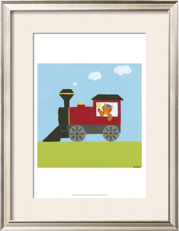 Circus Train I by June Erica Vess Pricing Limited Edition Print image