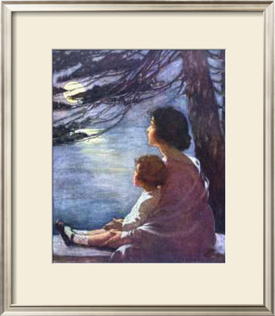 Moonbeams by Jessie Willcox-Smith Pricing Limited Edition Print image