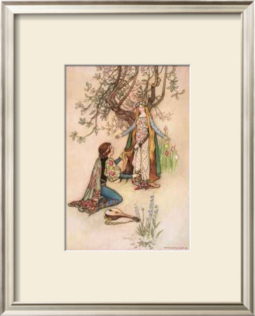 The Elegant Young Man by Warwick Goble Pricing Limited Edition Print image
