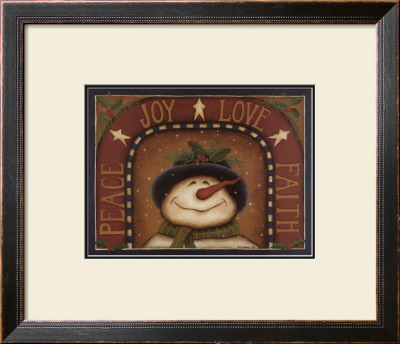 Snowman by Kim Lewis Pricing Limited Edition Print image
