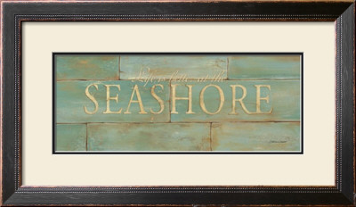 Life Is Better At The Seashore by Stephanie Marrott Pricing Limited Edition Print image