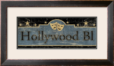 Hollywood Blvd. by Joanna Velasquez Pricing Limited Edition Print image