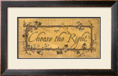 Choose The Right by Stephanie Marrott Pricing Limited Edition Print image