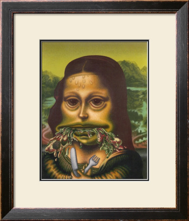 Mona Lisa Throws Up Macaroni, C.1992 by Peter Saul Pricing Limited Edition Print image
