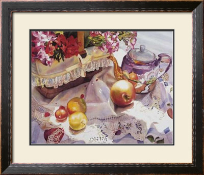 Tea And Geraniums by Judy Koenig Pricing Limited Edition Print image