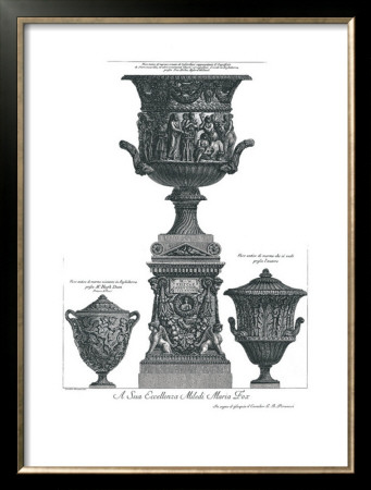 Vaso Antico by Giovanni Battista Piranesi Pricing Limited Edition Print image