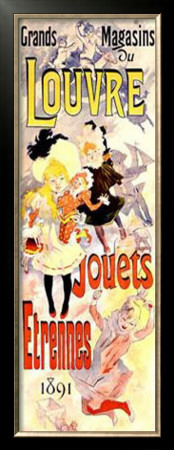 Louvre, Jouets-Etrennes by Jules Cheret Pricing Limited Edition Print image