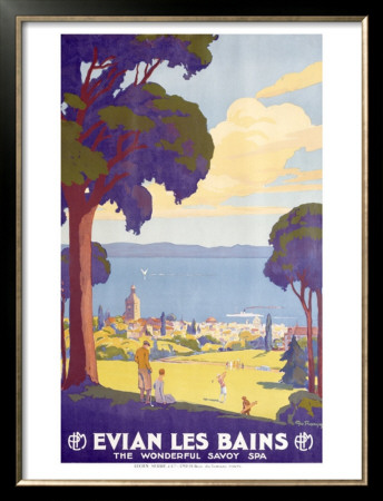 Evian Les Bains by Geo Francois Pricing Limited Edition Print image
