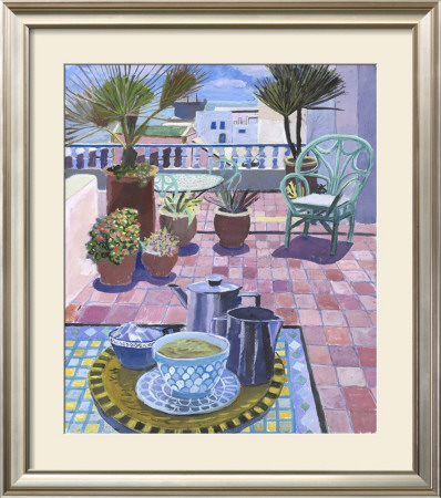Terrace Essaouira by Paul Manousso Pricing Limited Edition Print image