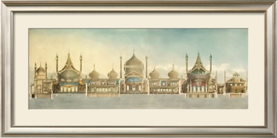 Brighton Pavilion Section by John Nash Pricing Limited Edition Print image