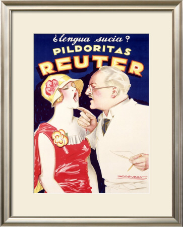 Reuter by Achille Luciano Mauzan Pricing Limited Edition Print image