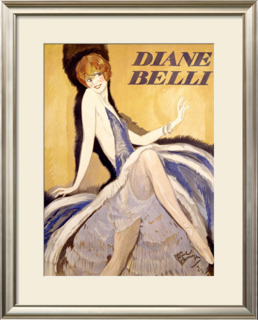 Diane Belli by Jean-Gabriel Domergue Pricing Limited Edition Print image
