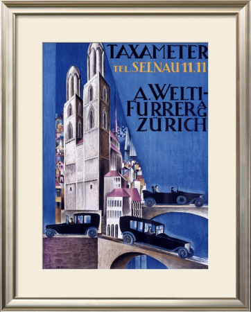 Taxameter, Zurich by Morach Pricing Limited Edition Print image