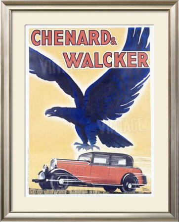 Chenard And Walcker by Raol Auger Pricing Limited Edition Print image