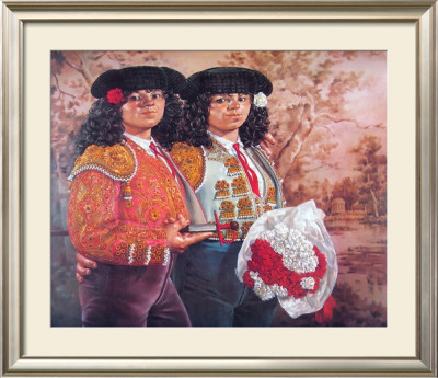 Las Toreras by Enrique Grau Pricing Limited Edition Print image