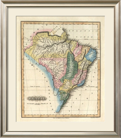 Brazil, C.1823 by Fielding Lucas Pricing Limited Edition Print image