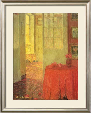 Red Table Cloth by Henri Le Sidaner Pricing Limited Edition Print image