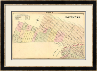 East New York (Sec 9), C.1874 by Henry Fulton Pricing Limited Edition Print image