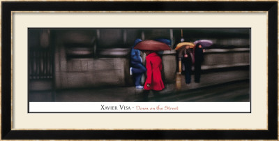 Down On The Street by Xavier Visa Pricing Limited Edition Print image