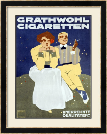 Grathwohl Cigaretten by Ludwig Hohlwein Pricing Limited Edition Print image