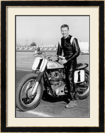 Gold Star Flat Track by Dan Mahoney Pricing Limited Edition Print image