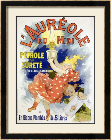 L'aureole by Jules Cheret Pricing Limited Edition Print image