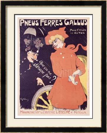 Pneus Ferres Gallus by Jules-Alexandre Grun Pricing Limited Edition Print image